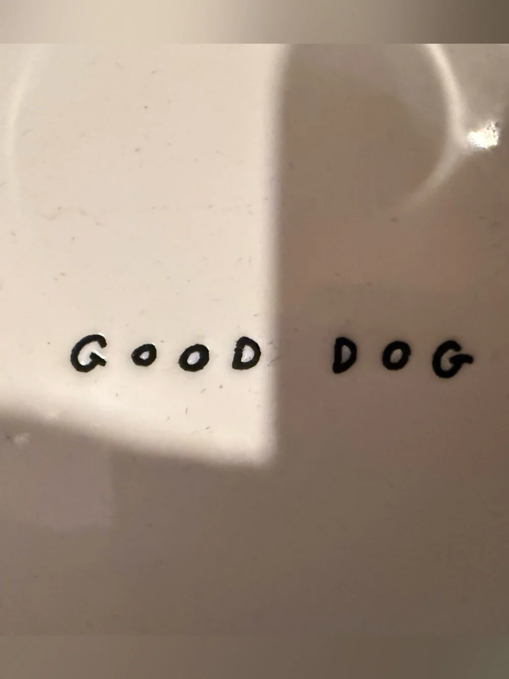 “Good Dog” Dog Bowl